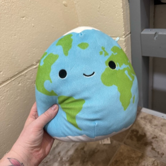 Roman The Earth Toy Stuffed Animal Squishmallows 9” Space Plush Unisex Kids Soft - Picture 16 of 16